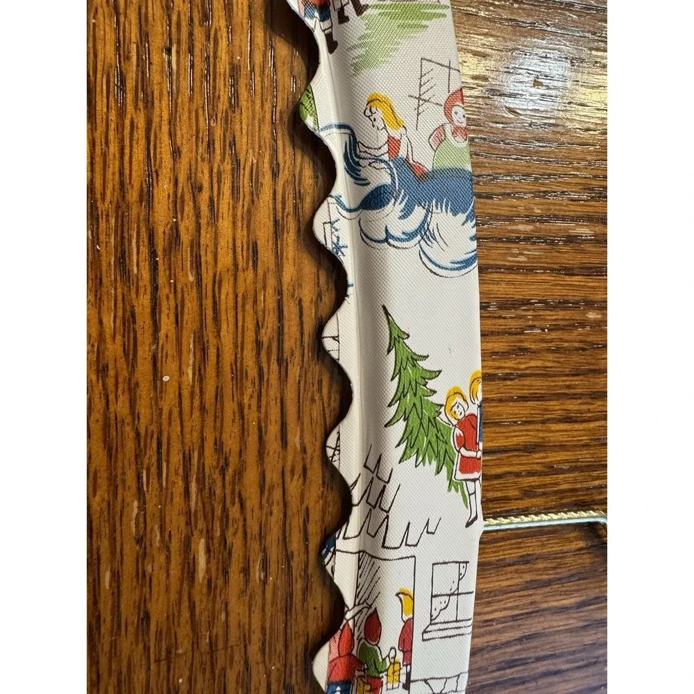Vintage Padded Children's Clothes Hangers Lot of 4 Vinyl Covered 13